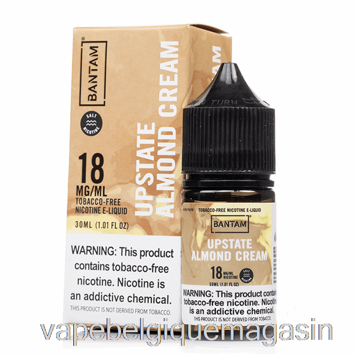 Vape Jetable Crème D'amande Sels - Bantam Vape - 30ml 48mg